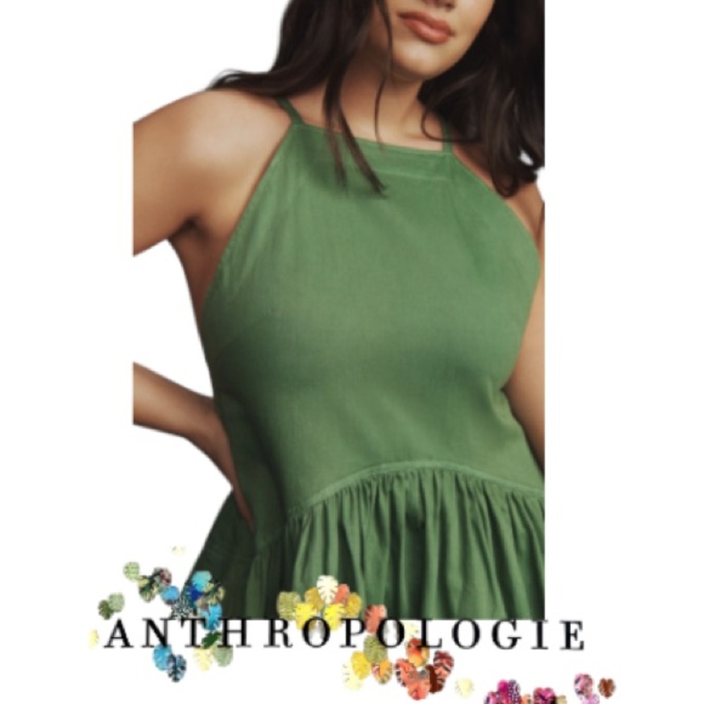 3X Anthropologie Kyla Flounce Mini Dress by Pilcro, NWT